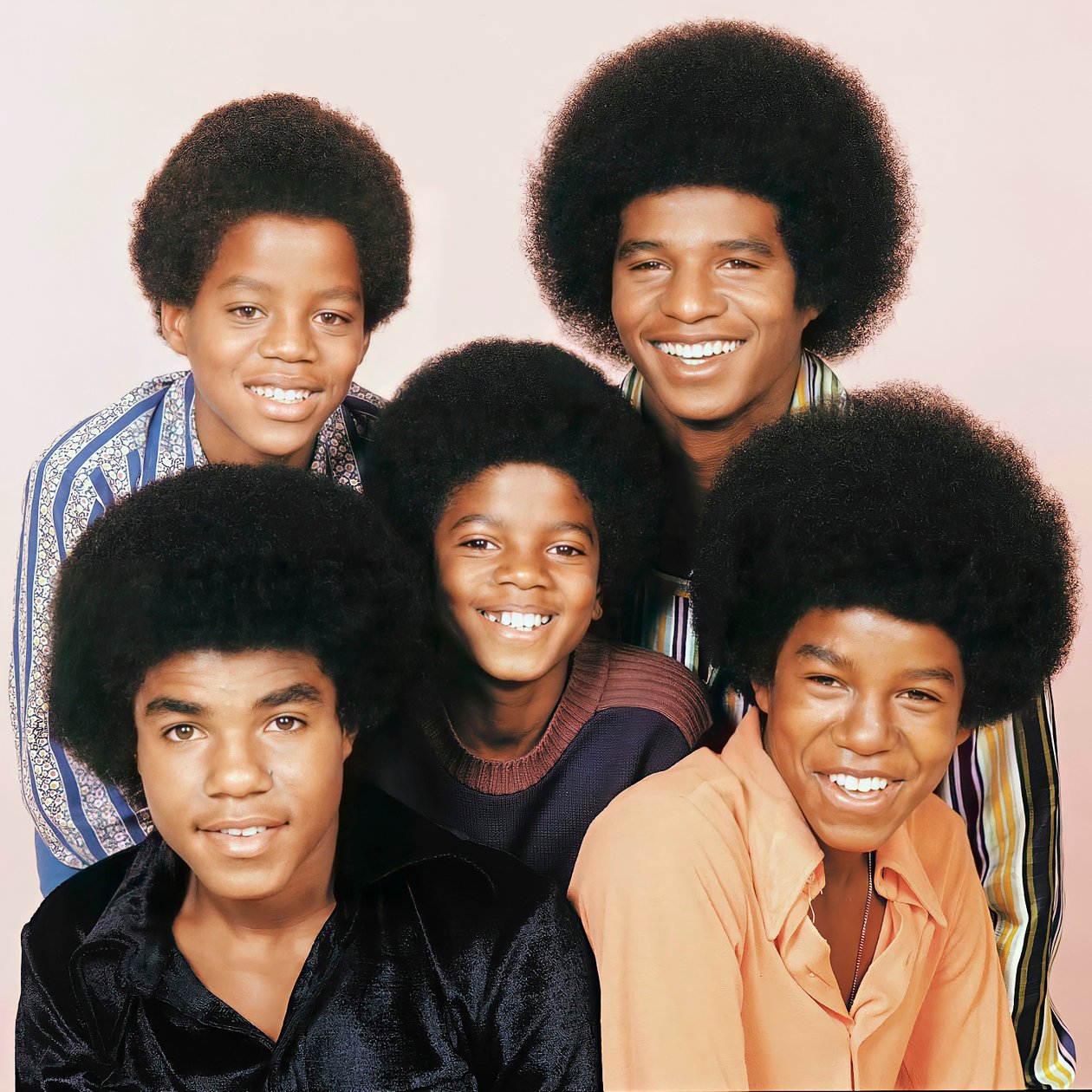 5 чернокожих. Семья Майкла Джексона.